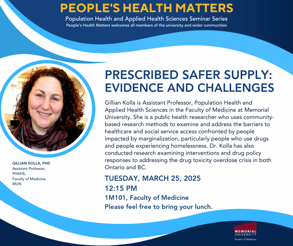 Graphic for People's Health Matters - March 25, 2025
